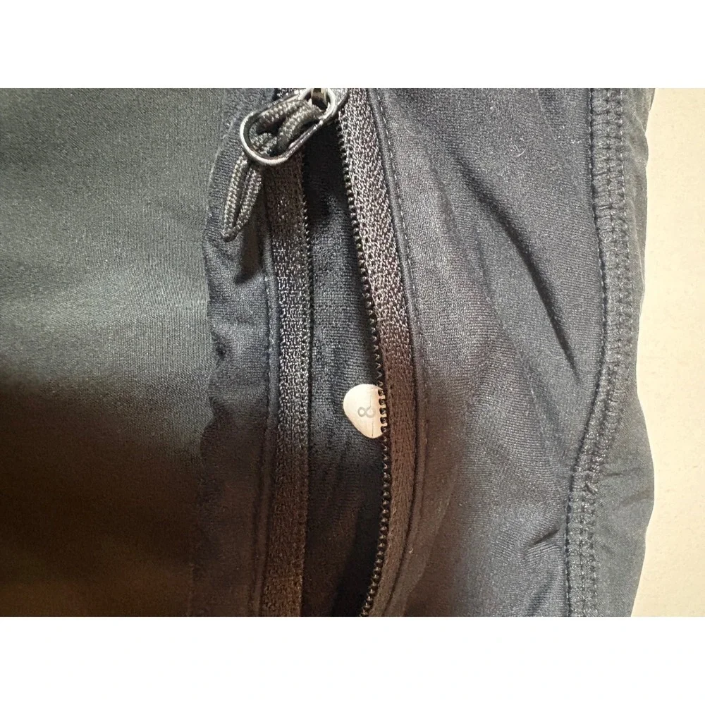 Lululemon Pace Rival Mid-Rise Pleated‎ Black Tennis Golf Athletic Skort